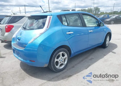 2011 Nissan Leaf Sl z USA, uszkodzony, nr VIN JN1AZ0CP6BT004917